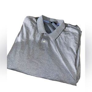 Members Mark Polo Shirt XL Gray Stretch Cotton Casual  Mens